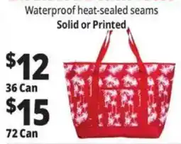 Ocean State Job Lot Waterproof heat-sealed seams solid or printed offer