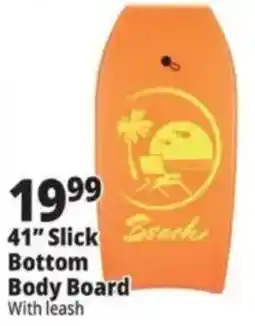 Ocean State Job Lot Beach 41" Slick Bottom Body Board offer