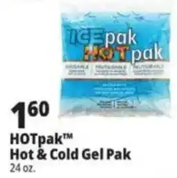 Ocean State Job Lot Hotpak hot & cold gel pak offer