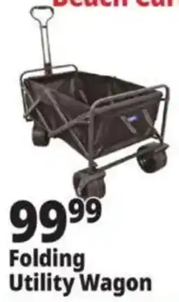 Ocean State Job Lot Folding Utility Wagon offer
