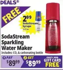 Ocean State Job Lot Sodastream sparkling water maker offer