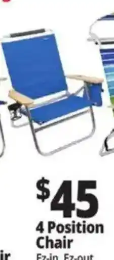 Ocean State Job Lot 4 Position Chair offer