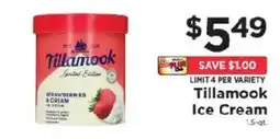 ShopRite Tillamook ice cream offer