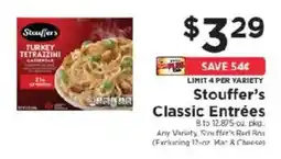 ShopRite Stouffer's Classic Entrées offer