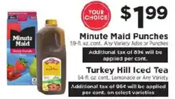 ShopRite Minute Maid Punches offer