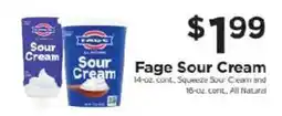 ShopRite Fage Sour Cream offer