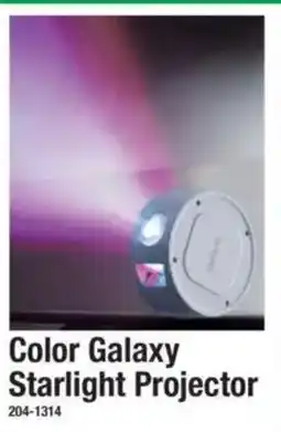 Menards Color Galaxy Starlight Projector offer