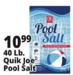 Ocean State Job Lot Quik Joe Pool Salt offer