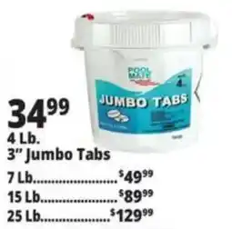 Ocean State Job Lot Pool mate jumbo tabs offer