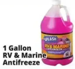 Ocean State Job Lot Splash rv & marine antifreeze offer