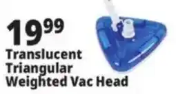 Ocean State Job Lot Translucent Triangular Weighted Vac Head offer
