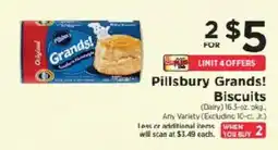 ShopRite Pillsbury Grands! Biscuits offer