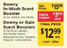 ShopRite Downy In-Wash Scent Booster offer