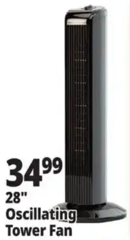 Ocean State Job Lot Oscillating Tower Fan offer