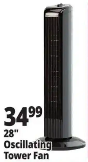 Ocean State Job Lot Oscillating Tower Fan offer