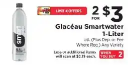 ShopRite Glacéau Smartwater offer