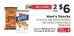 ShopRite Herr's Snacks offer
