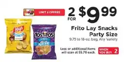 ShopRite Frito Lay Snacks offer