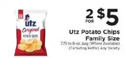 ShopRite Utz Potato Chips offer