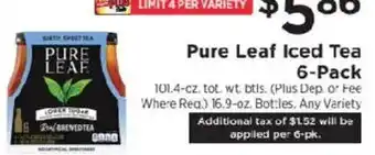 ShopRite Pure Leaf Iced Tea offer
