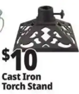 Ocean State Job Lot Cast Iron Torch Stand offer