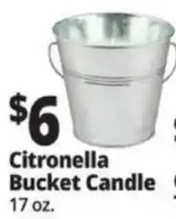 Ocean State Job Lot Citronella Bucket Candle offer