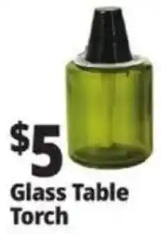 Ocean State Job Lot Glass Table Torch offer