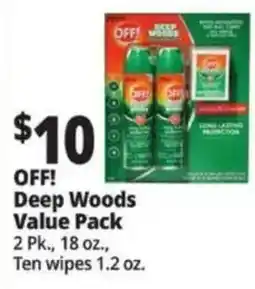 Ocean State Job Lot Off! Deep Woods Value Pack offer