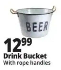Ocean State Job Lot Drink Bucket With rope handles offer