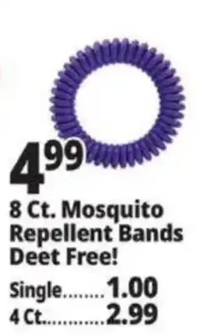 Ocean State Job Lot 8 Ct. Mosquito Repellent Bands offer