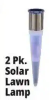 Ocean State Job Lot Solar Lawn Lamp offer