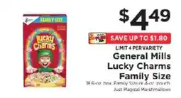 ShopRite General Mills Lucky Charms offer