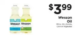 ShopRite Wesson Oil offer