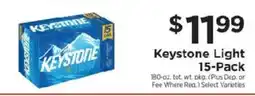 ShopRite Keystone Light offer
