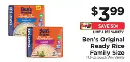 ShopRite Ben's Original Ready Rice offer