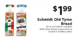ShopRite Schmidt Old Tyme Bread offer