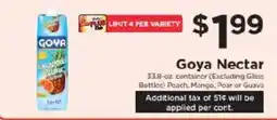 ShopRite Goya Nectar offer