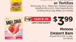 ShopRite Melona Dessert Bars offer