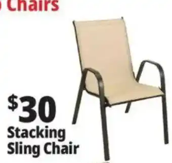 Ocean State Job Lot Stacking Sling Chair offer