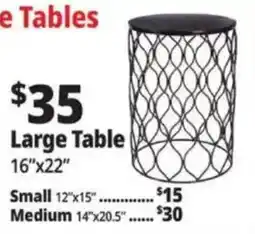 Ocean State Job Lot Large Table offer