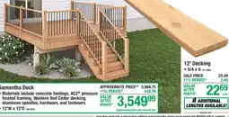 Menards Samantha Deck offer