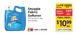 ShopRite Snuggle Fabric Softener offer
