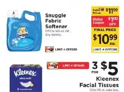 ShopRite Snuggle Fabric Softener offer