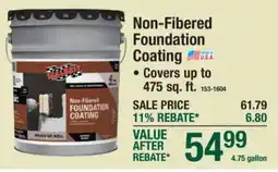 Menards SealBest non-fibered foundation coating offer
