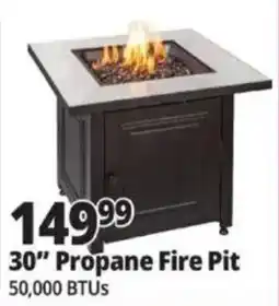 Ocean State Job Lot 30" Propane Fire Pit offer