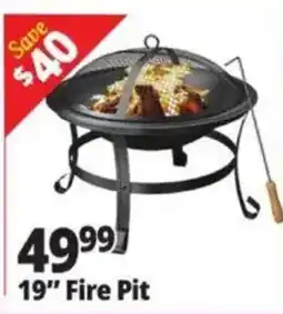 Ocean State Job Lot 19" Fire Pit offer