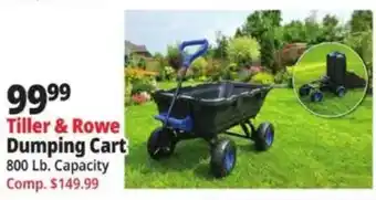 Tiller & Rowe Dumping Cart