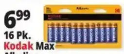 Ocean State Job Lot Kodak Max Alkaline offer