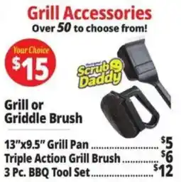 Ocean State Job Lot Scrub Daddy Grill or Griddle Brush offer