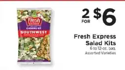 ShopRite Fresh Express Salad Kits offer